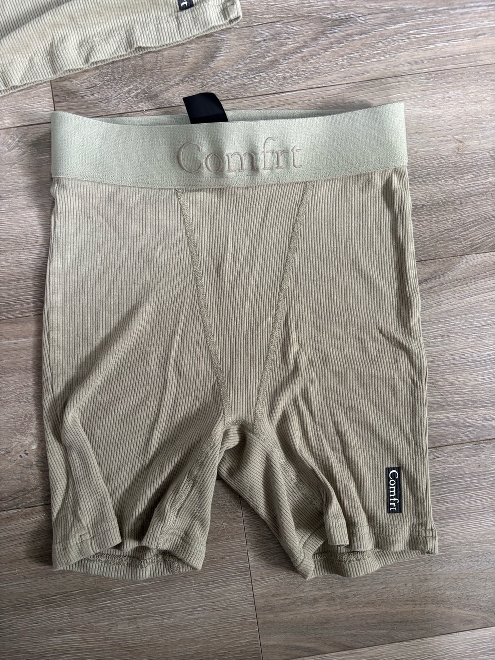 Comfort Ribbed Contour Tank & Boxer Set - Picture 6 of 8